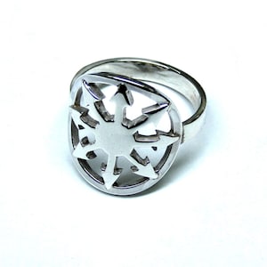 Sterling silver Chaos Ring Type 4