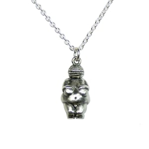 Venus of Willendorf pendant, necklace