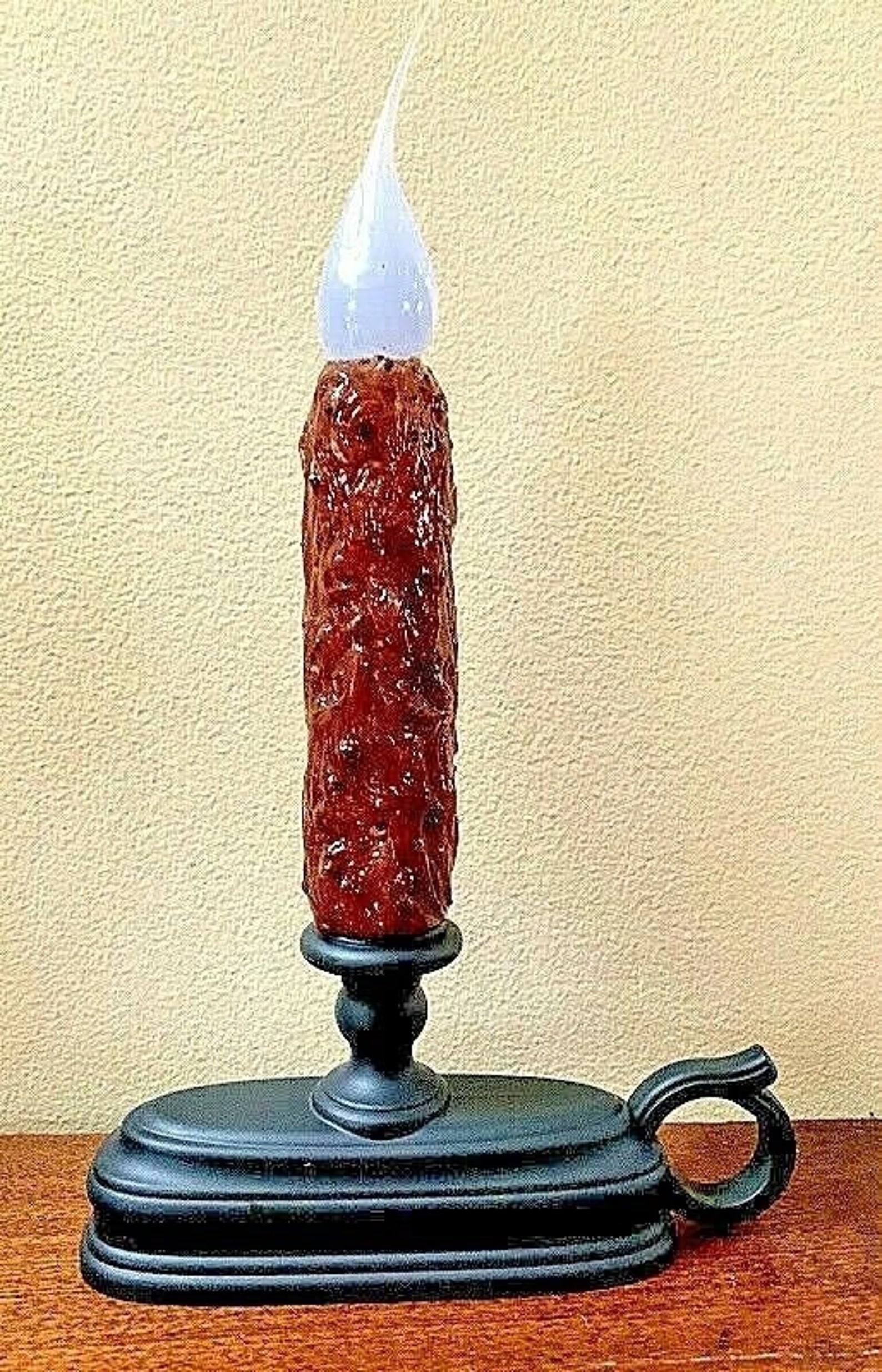 Primitive/country Battery Window Candle Timer/flicker Mode Etsy