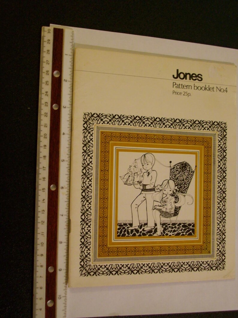 Jones Knitting Machine Pattern Booklet Number 4 Vintage Etsy