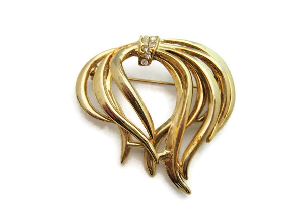 Vintage Pin Vintage Brooch Vintage Rhinestone Pi