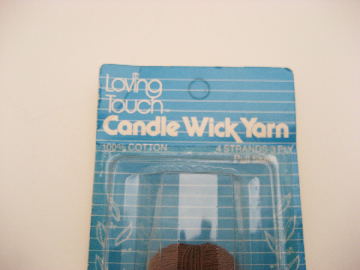 Candle Wick Yarn Candle Wicking Yarn Co Brown Candle Wick Yarn Etsy
