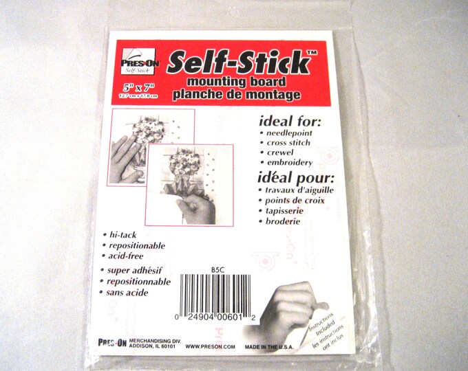 Self Stick Mounting Board 5 X 7 Framing Tool for Art and Etsy