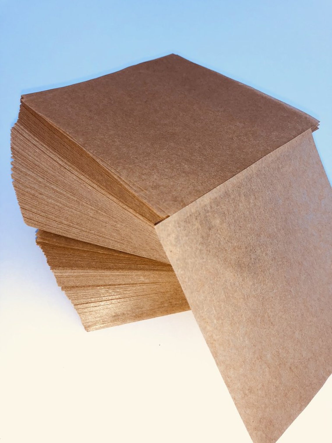 Natural Parchment Baking Paper Squares 500 Sheets Etsy