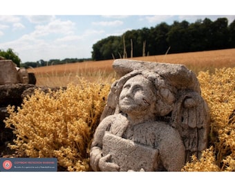 Angel Corbel Gothic Garden Decoration