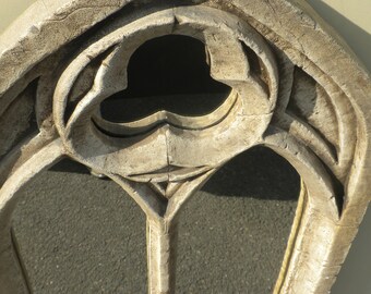 Large Double Arch Gothic Window Mirror
