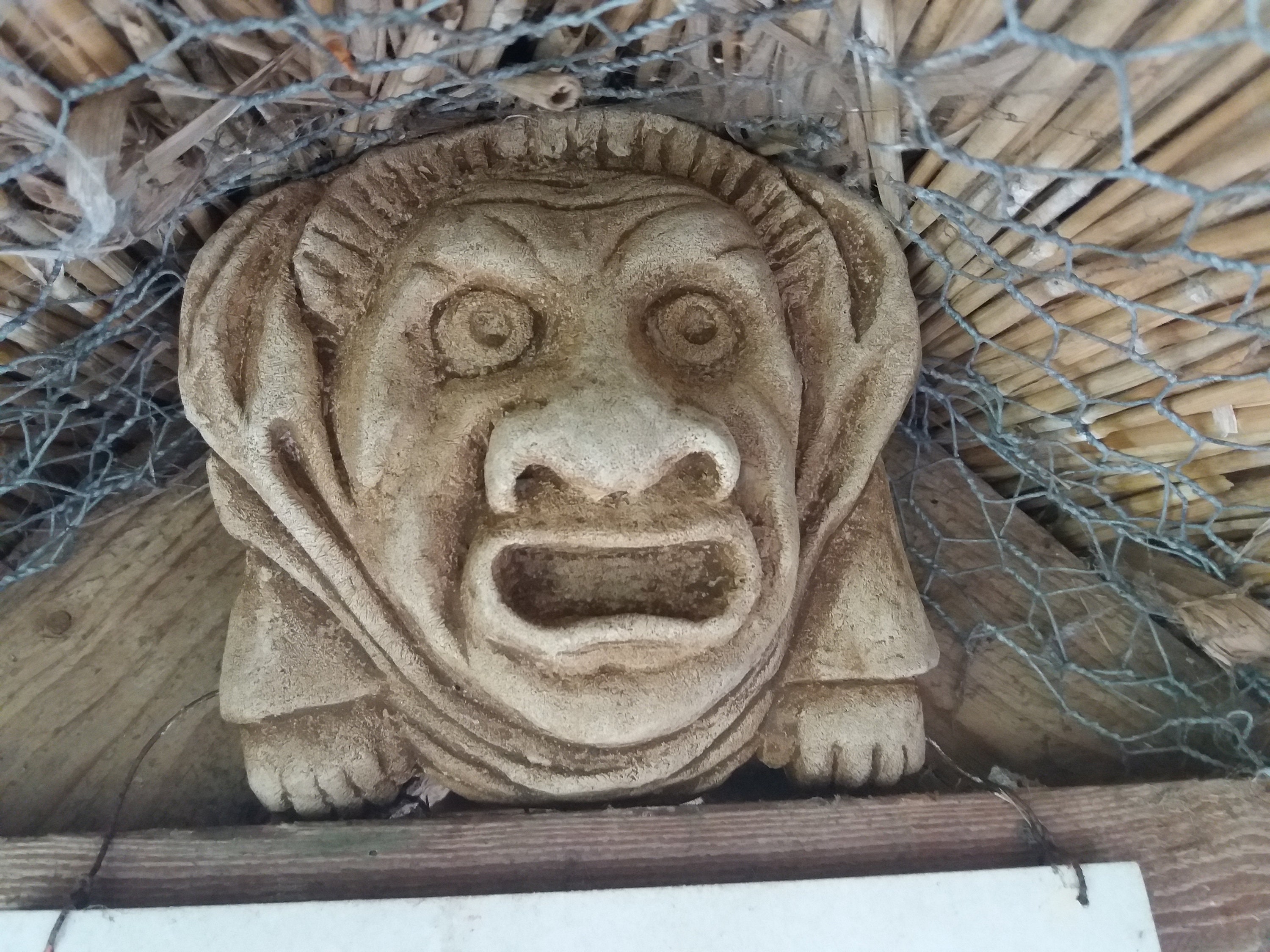 Scream Gothic Grotesque Garden Stone Plaque Etsy UK