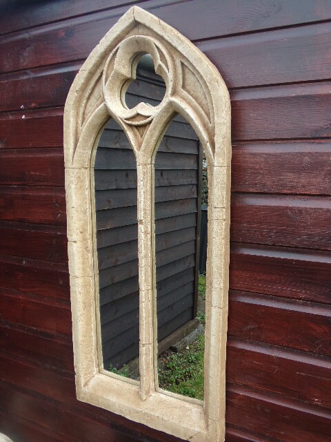Large Double Light Gothic Garden Arch Mirror Large Double Light Gothic Garden Arch