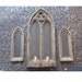 Stunning set of three gothic mirrors 