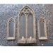 Stunning set of three gothic mirrors 