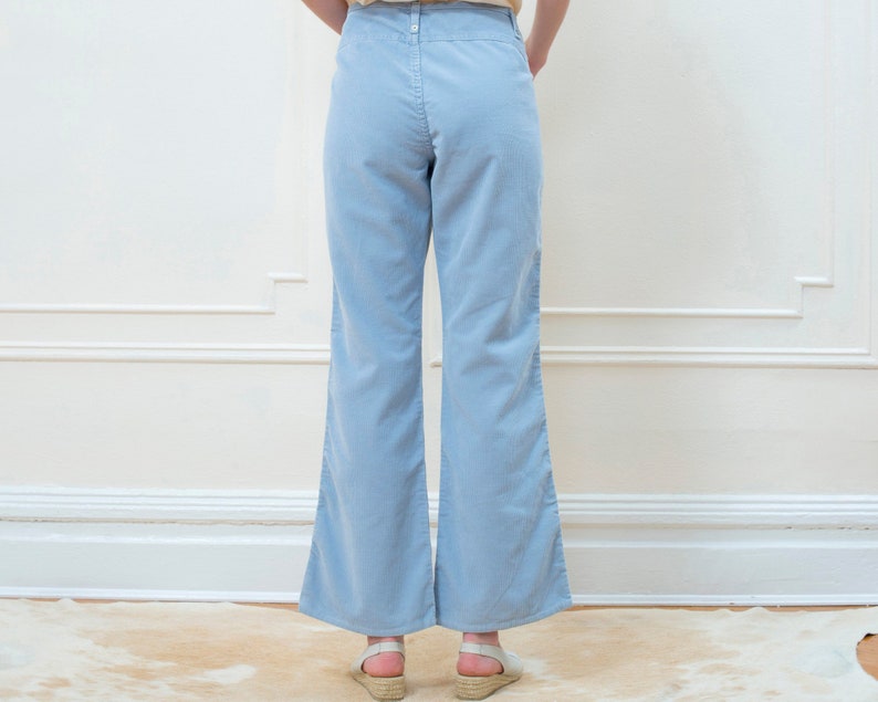 baby blue corduroy pants