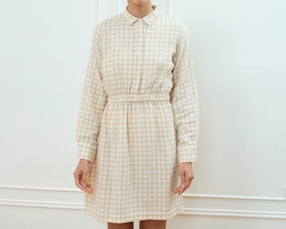 collared button down dress