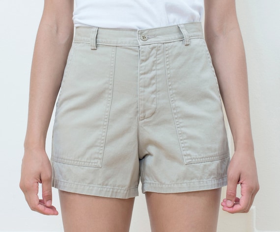 90s khaki shorts Clearance