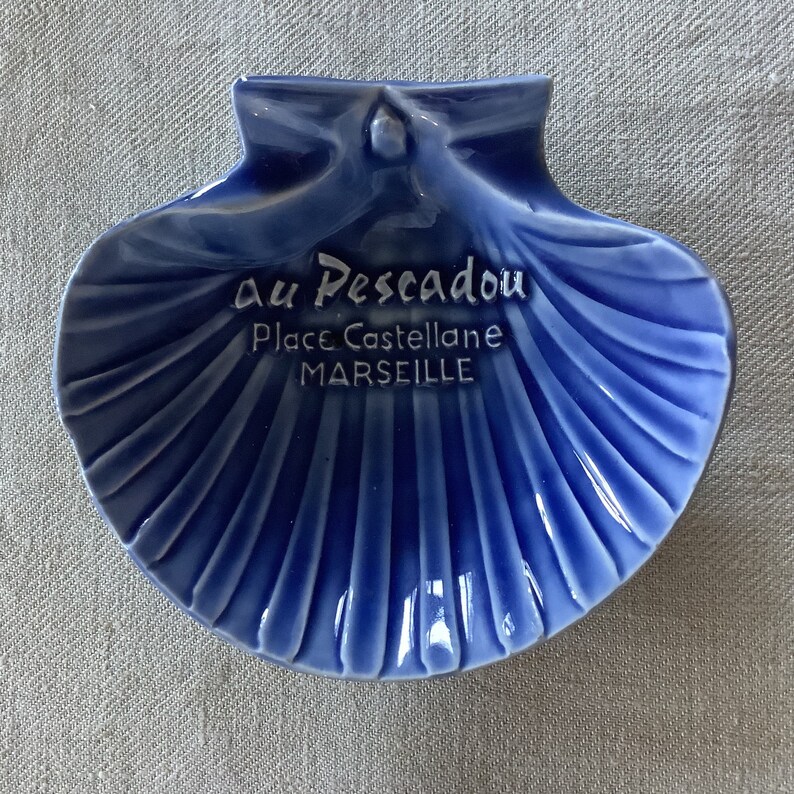 Set of 3 Vintage French Ashtrays Perfect Condition. One the Etsy