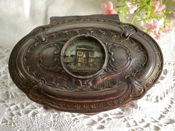 Lot De 12 écrins Anciens Pour Bijoux - Boîtes Vintage Françaises - Occasion