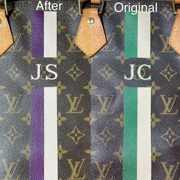 Removal/Remove Initials/ Replace Initials/Remove Stripes