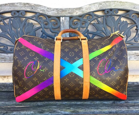 hand painted purses