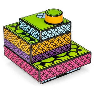 Library of Birmingham: Cut-Out & Glue Paper Model Kit Stocking Filler Birmingham Paper Model Craft Kit for Kid Building Kit image 4