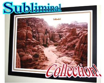 ¡Soledad! Póster “Subliminal” de edición limitada, firmado, 16”x12”.