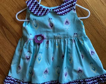 3 - 6 mos, Sleeveless dress / jumper