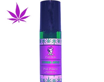 Stoner Witch Cannaflower Scented Gothic Perfume 10 mL roll-on