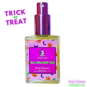 Perfume gótico con aroma a calabaza de Halloween, 1 oz en aerosol
