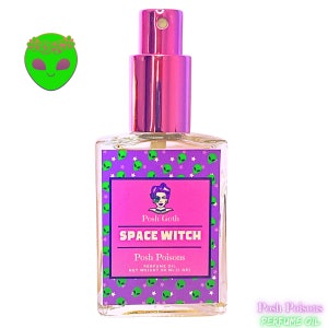 SPACE WITCH Rose Musk & Jasmine Gothic Perfume 1 oz Spray