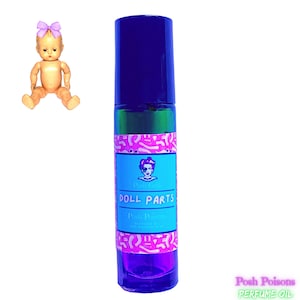 POPONDERDELEN Parfumspray met zoete violette bloemen, 10 ml rollerballetje