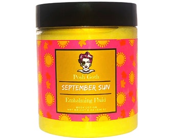 SEPTEMBER SUN Floral Autumn Woods Hand and Body Lotion