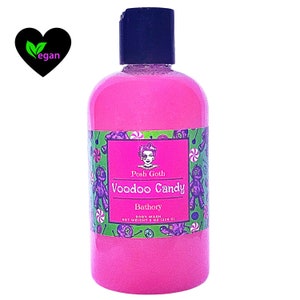 VOODOO CANDY Shimmering Bubble Bath and Body Wash 8 oz imagem 1