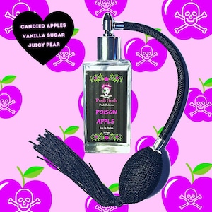 Poison Apple Sweet Smelling Gothic Perfume 50ml bulb atomizer Spray