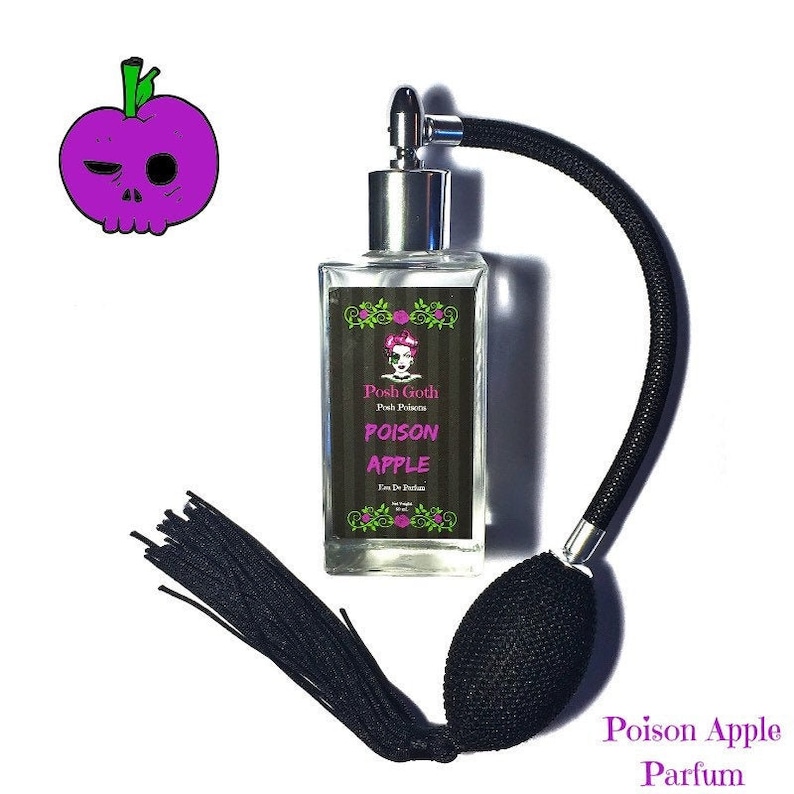 Poison Apple Sweet Smelling Gothic Perfume 50ml Bulb Atomizer - Etsy