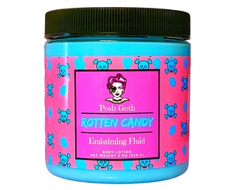 ROTTEN CANDY Cotton Candy Scented Embalming Fluid Body Lotion