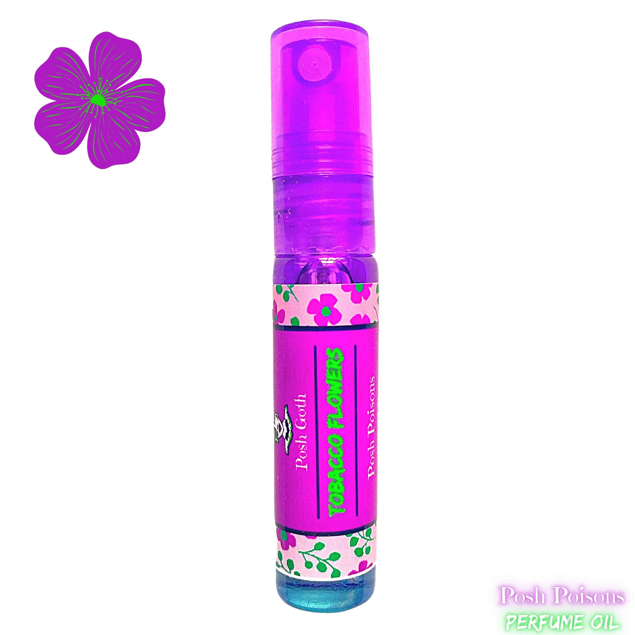 tobacco flower cologne TOBACCO FLOWERS Gothic Perfume 5 Ml Spray
