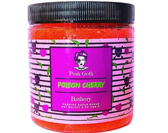 GOMMage au sucre moussant POISON CHERRY - Posh Goth