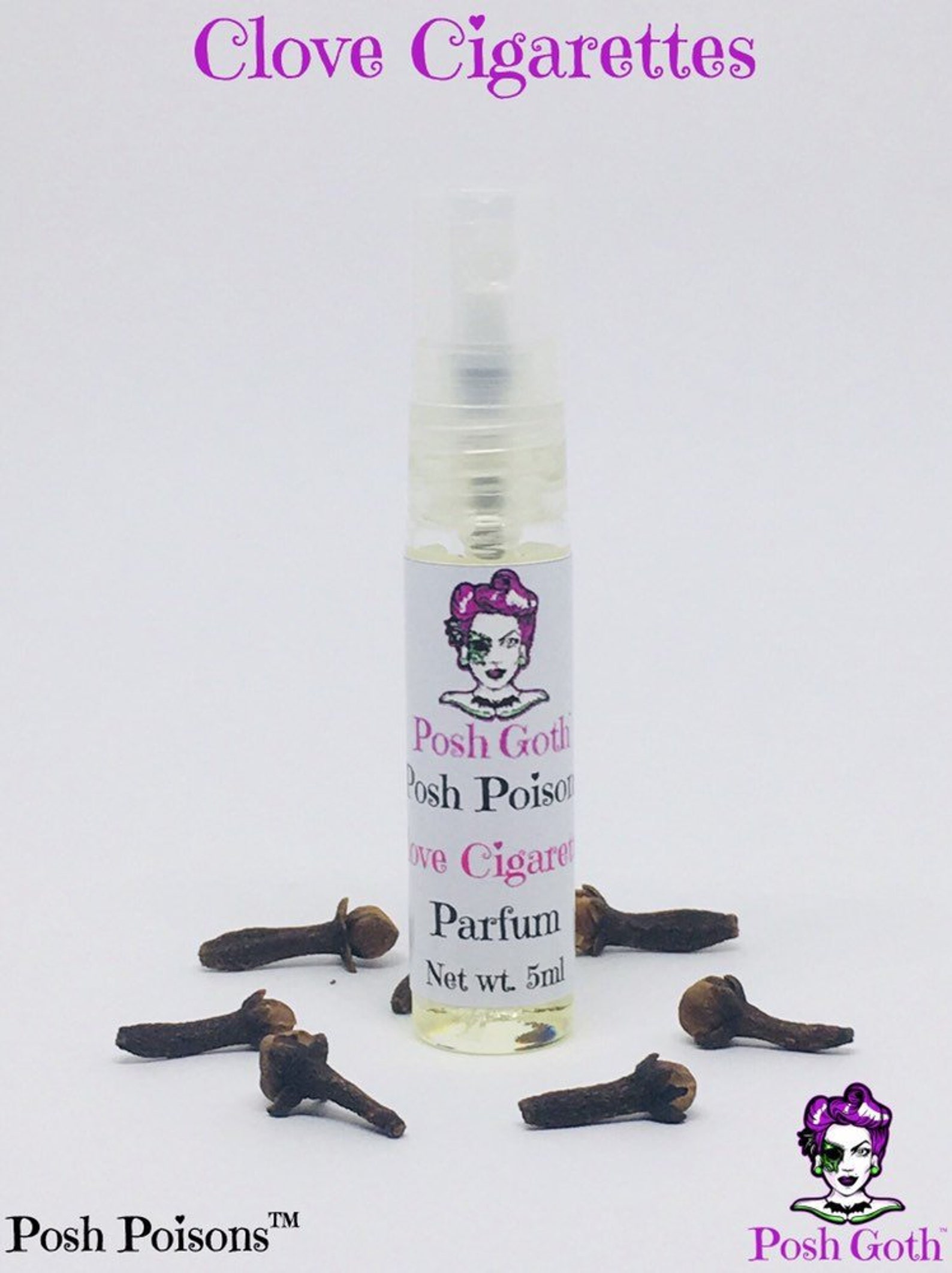 Clove Cigarettes Gothic Perfume 5 ml Spray Sample Etsy