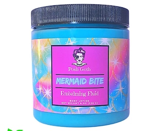 MERMAID BITE  Fruity Tropical Scented Body Lotion by Posh Goth