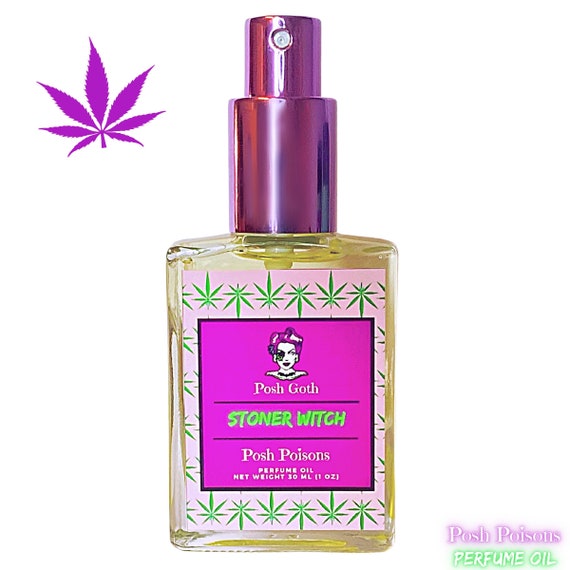 Stoner Witch Cannabis and Gardenia Scented Gothic Perfume Oz
