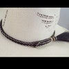 Horsehair Hat String, Cowboy Hat Stampede String, Chin Strap, Black N ...