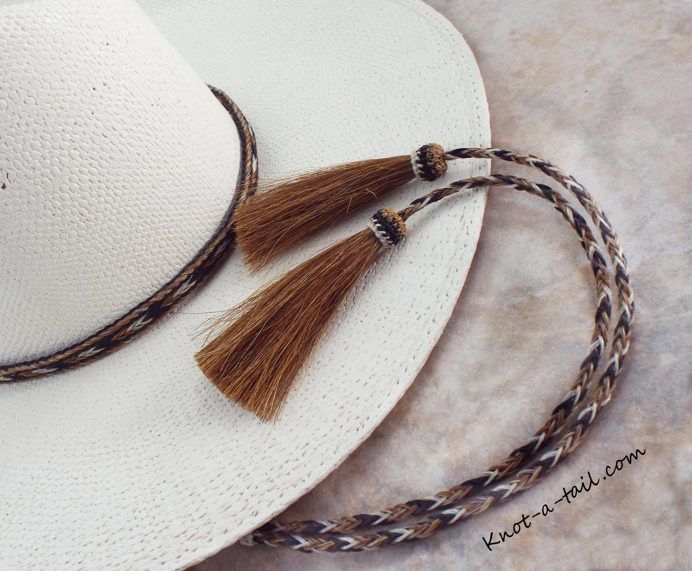 Corde De Bousculade Tressée En Crins De Cheval Naturels Avec Épingles - M&F Western