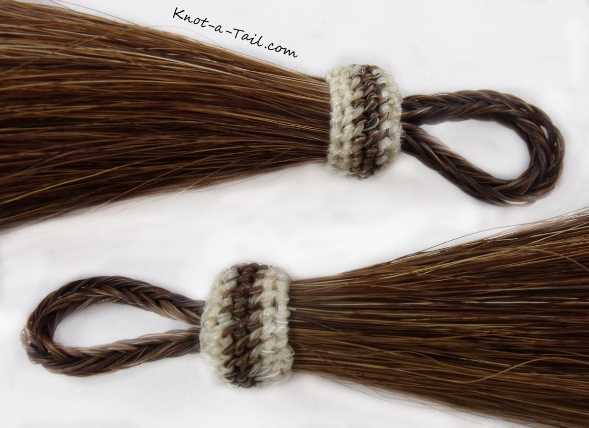 Brown Horse Hair Tassel Thick 5.5 Inch Horse Hair Tassel Etsy