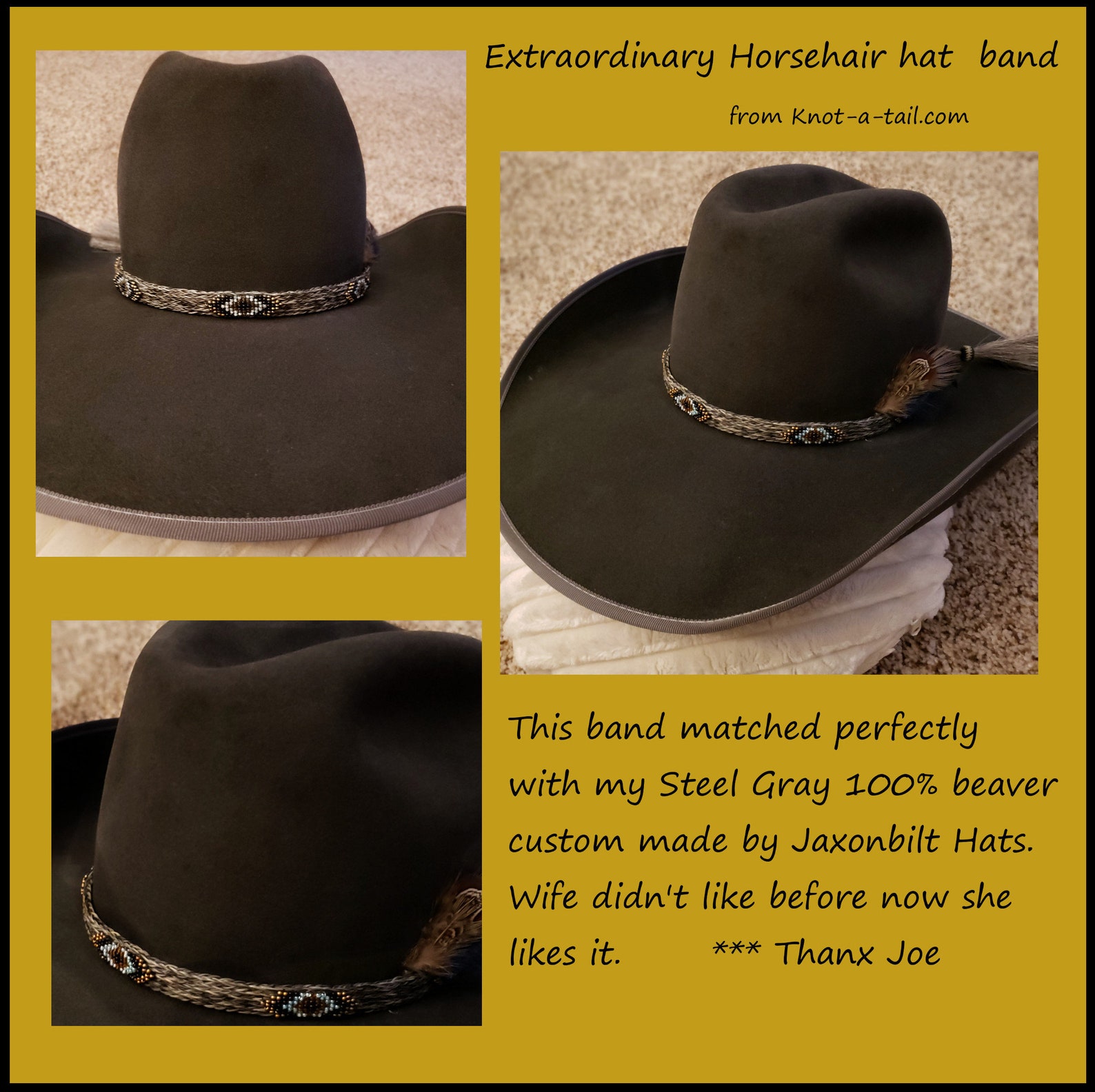 Hat Band Beaded Horsehair Hat Band BOLDEST Colors Western Etsy