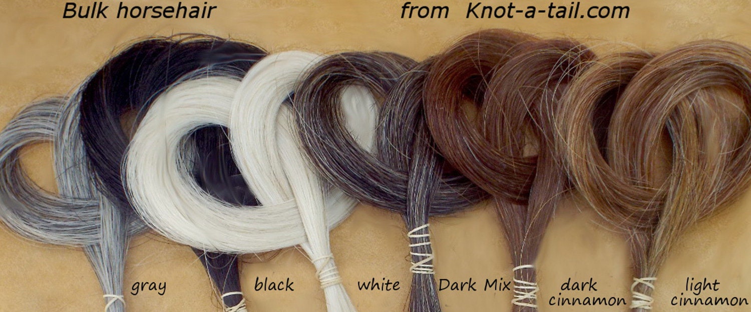 High-Quality and Varied Horse Hair 