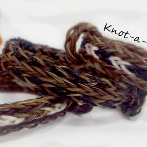 Very Adjustable, Horsehair bracelet, hand-braided, horsehair bracelet, 3 to 11 inches, Natural colored horsehair,  Perfect horse lover gift