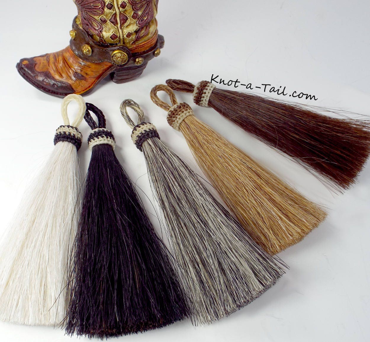 Horse Hair Tassel Extra thick 5.5 inch horse hair tassel Etsy