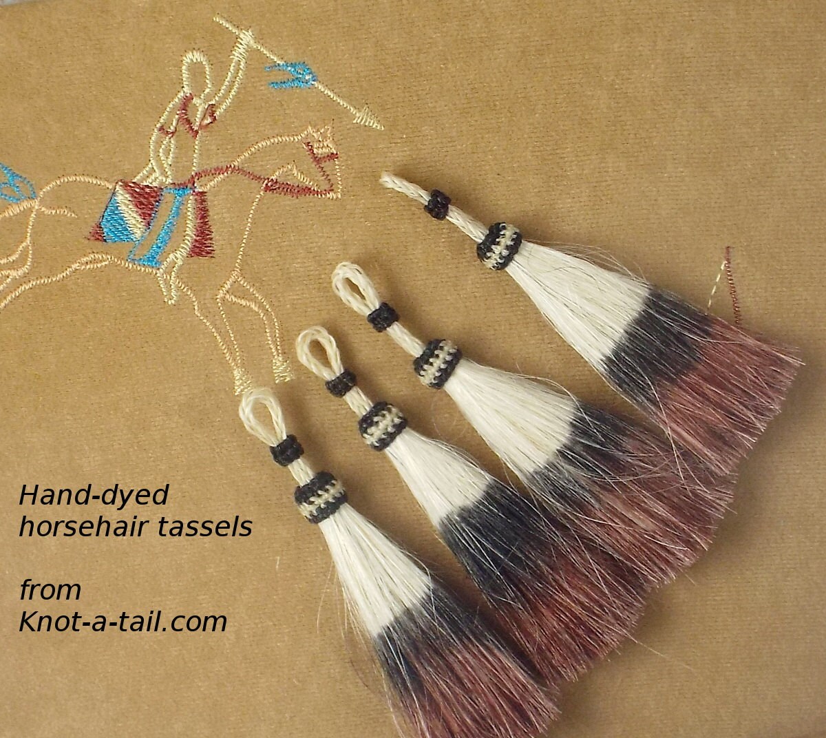 Horse hair tassels handdyed tassels horse hair necklaces Etsy