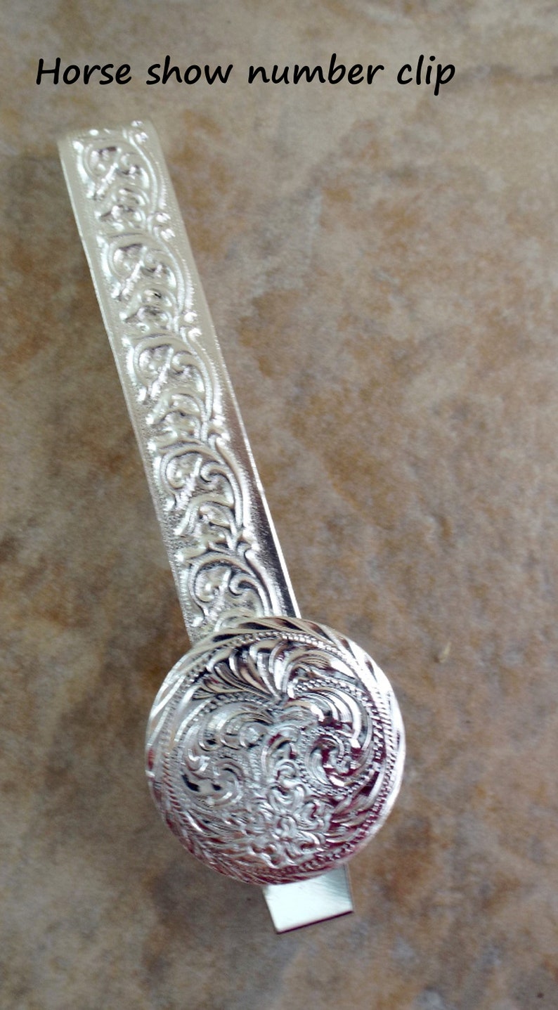 Horse Show Number Holder Number Clip Horse Show Clip Etsy