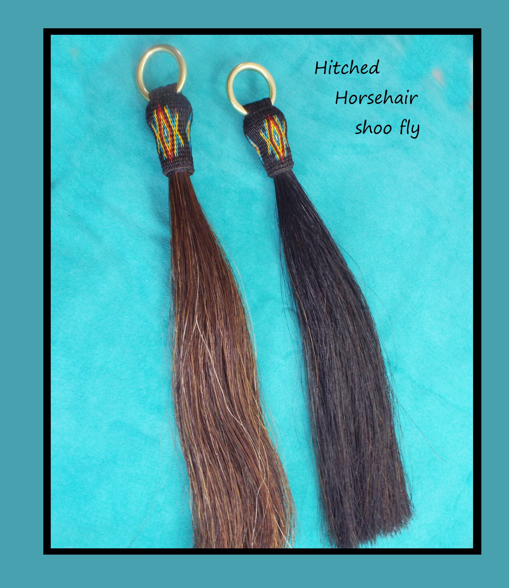 Hitched tassel Horsehair tassel XSTUNNING shoo fly tassel Etsy