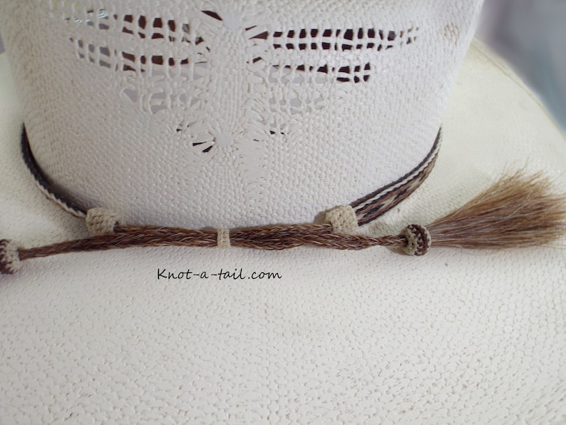 Cowboy Horse hair hat band 5/8 wide BOLDER Etsy