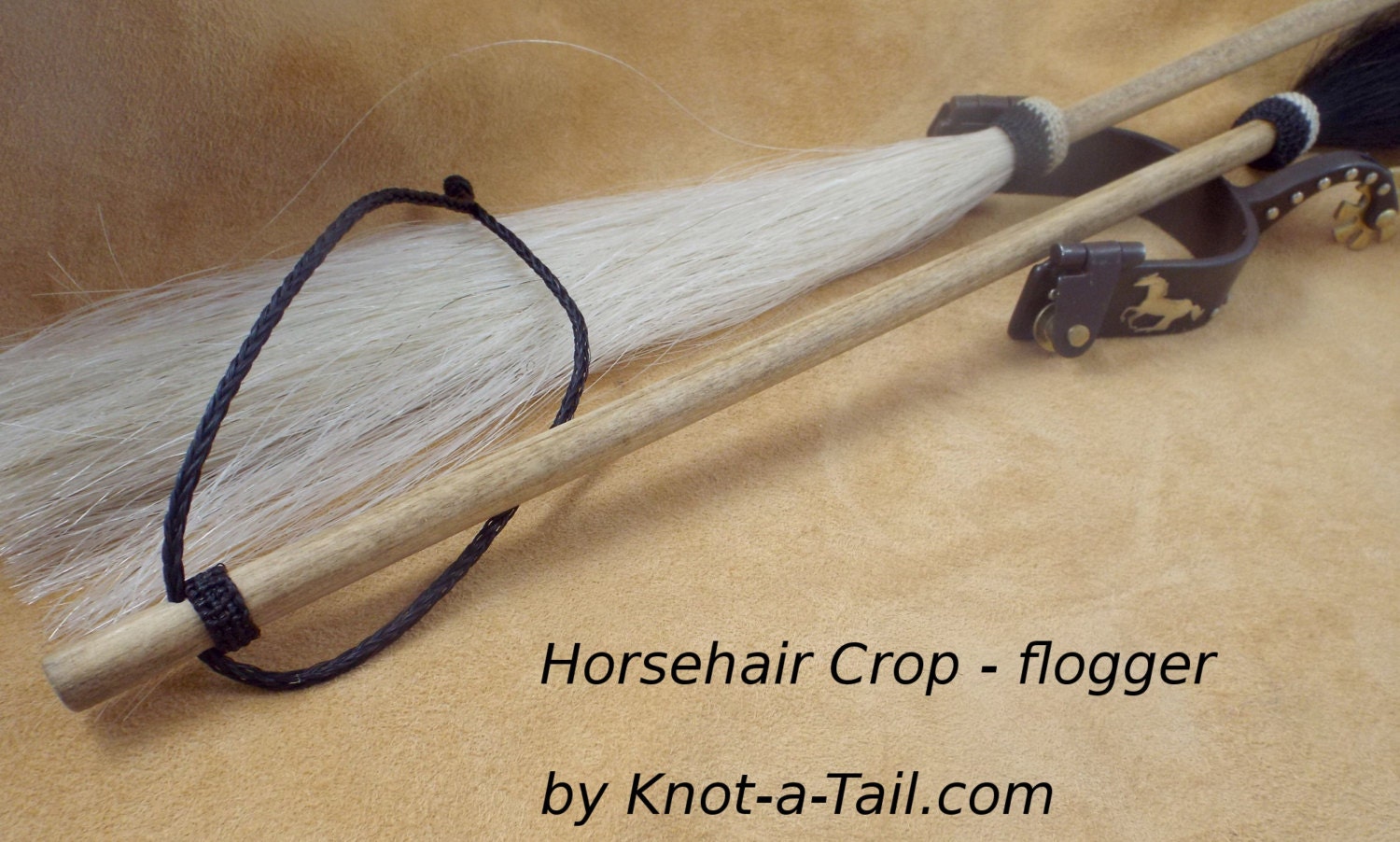 Fly Whisk Horsehair Fly Whisk With Wooden Handle And Loop Etsy